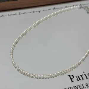 Akoya Baby Pearl Necklace — 3–3.5mm